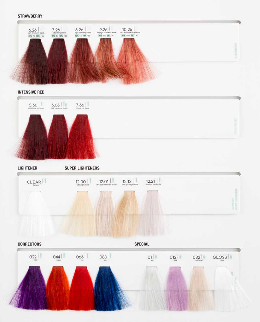 Imagine - Permanent Hair Color (NH3 Tech) COLOR-CHART